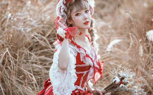 阿包也是兔娘 lolita红裙[12P-160MB]