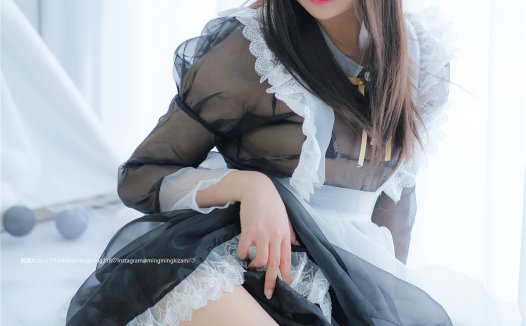 铭铭Kizami Vol.015 透明メイド服 写真+自撮り[153P-486M]