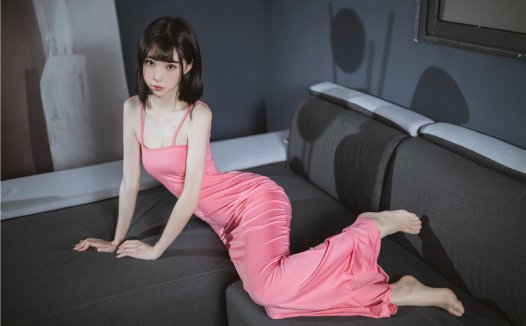 许岚LAN 粉色长裙 [40P-296MB]