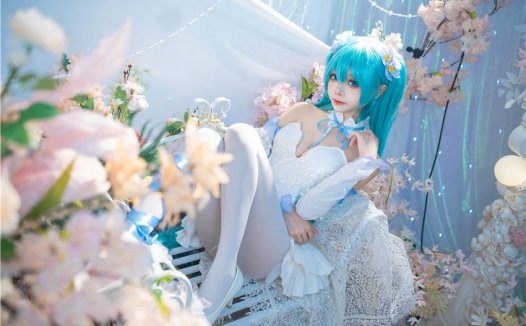 艾西Aiwest 初音 粉蝶花[42P-161MB]